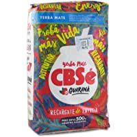 Los mejores  - CBSé - Yerba Mate con guaraná- proporciona energía- 500 g- (1x500g)